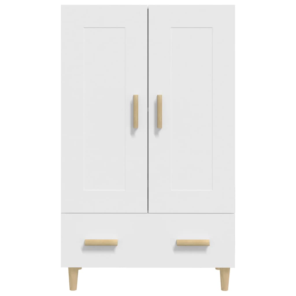 Buffet haut Blanc 70x31x115 cm Bois d'ingénierie - XIOS