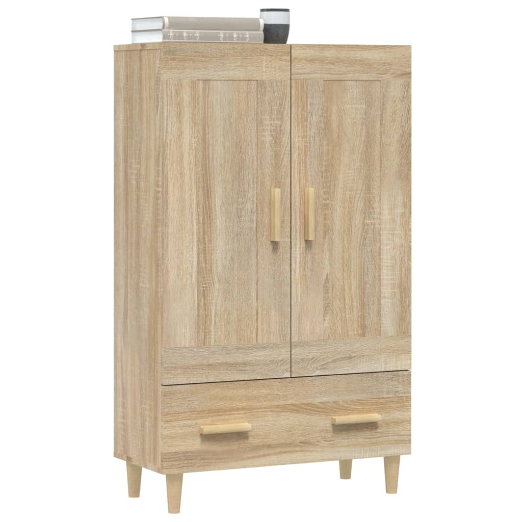 Buffet haut Chêne sonoma 70x31x115 cm Bois d'ingénierie - XIOS