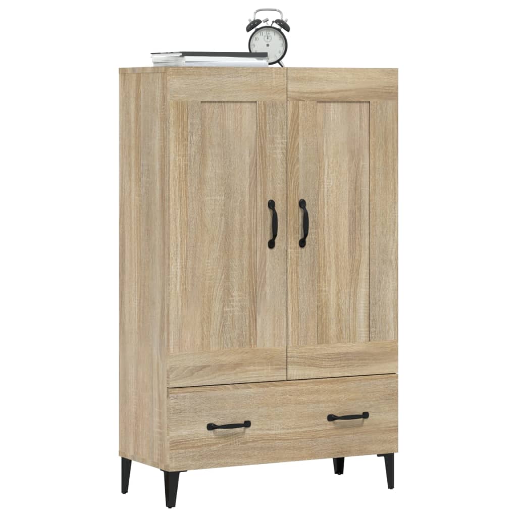 Buffet haut Chêne sonoma 70x31x115 cm Bois d'ingénierie - XIOS