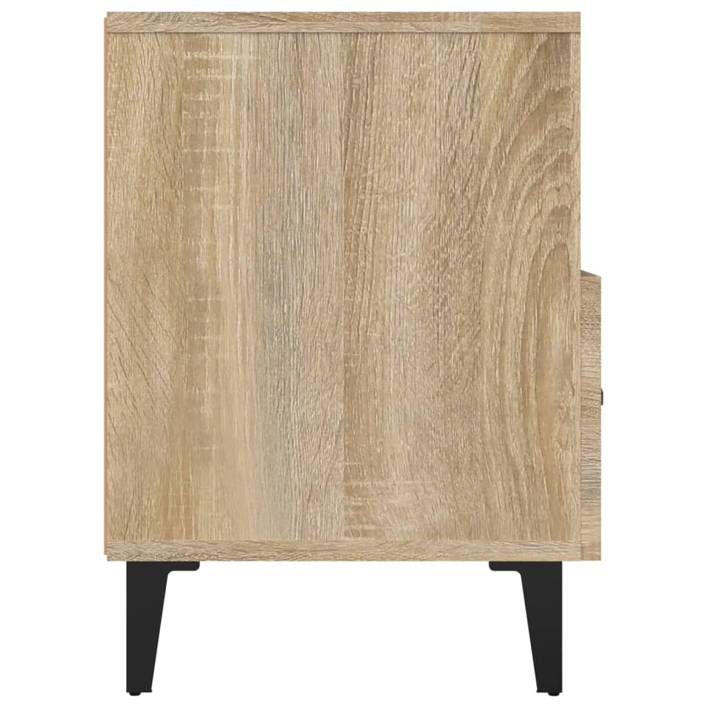 Meuble TV Chêne sonoma 80x36x50 cm Bois d'ingénierie Meubles TV vidaXL   
