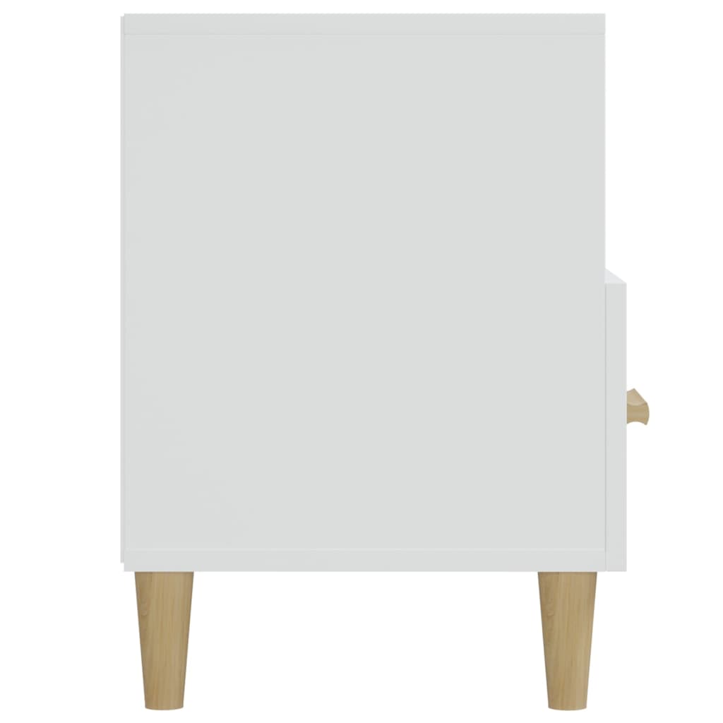 Meuble TV Blanc 102x36x50 cm Bois d'ingénierie - XIOS