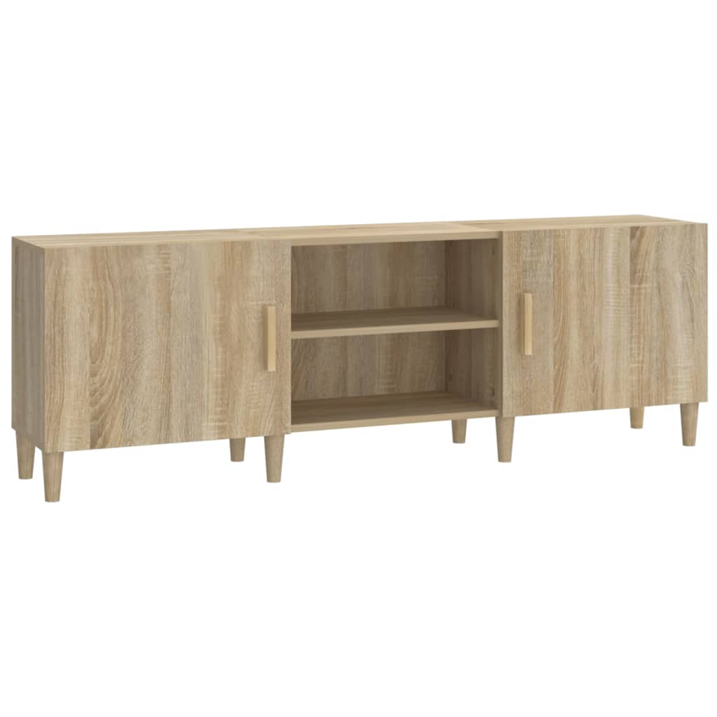 Meuble TV Chêne sonoma 150x30x50 cm Bois d'ingénierie - XIOS