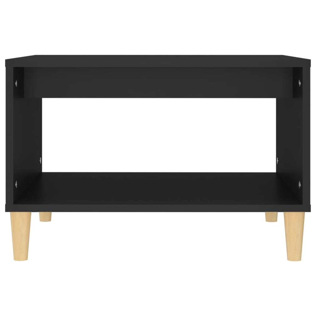 Table basse Noir 60x50x40 cm Bois d'ingénierie - XIOS