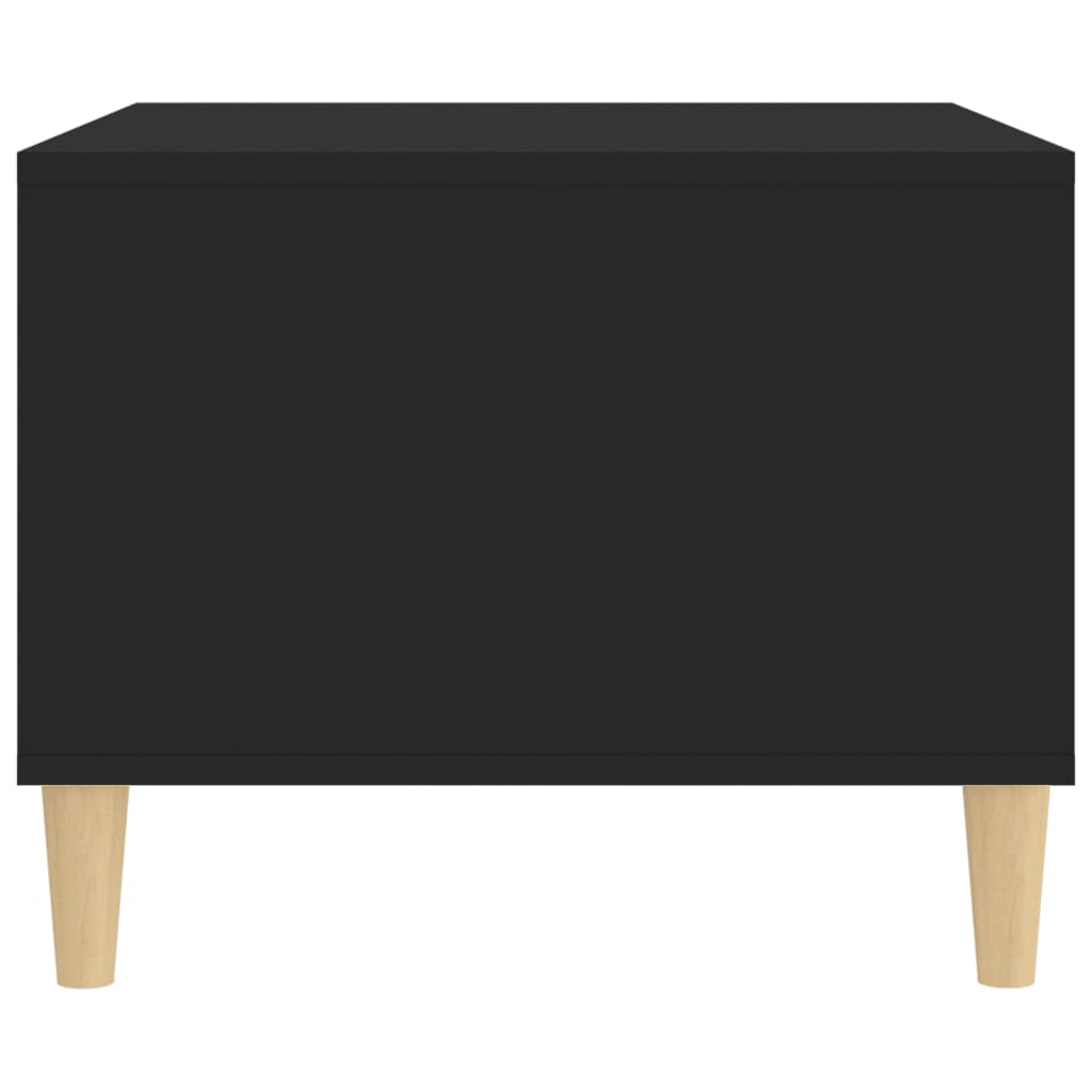 Table basse Noir 60x50x40 cm Bois d'ingénierie - XIOS