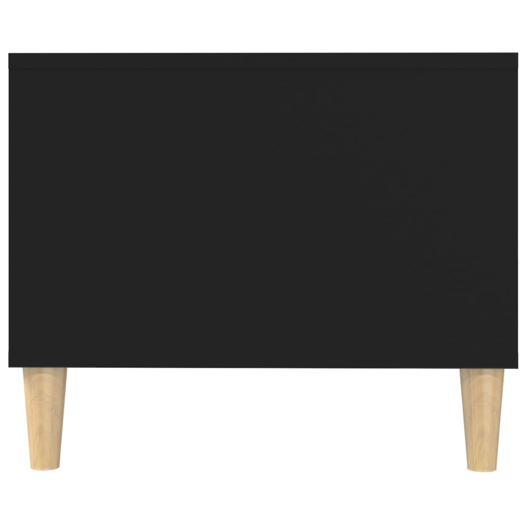 Table basse noir 102x50x40 cm bois d'ingénierie - XIOS
