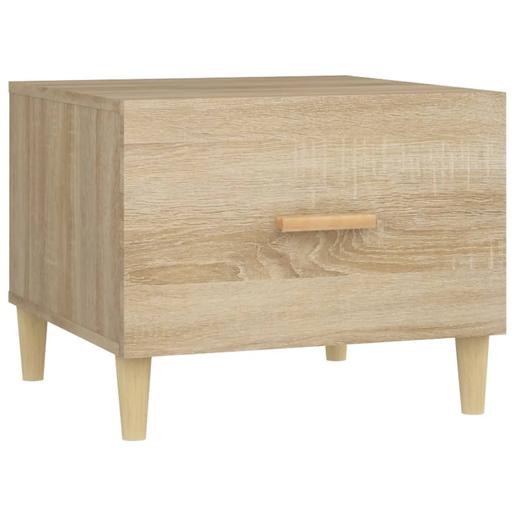 Tables basses 2 pcs chêne sonoma 50x50x40 cm bois d'ingénierie - XIOS