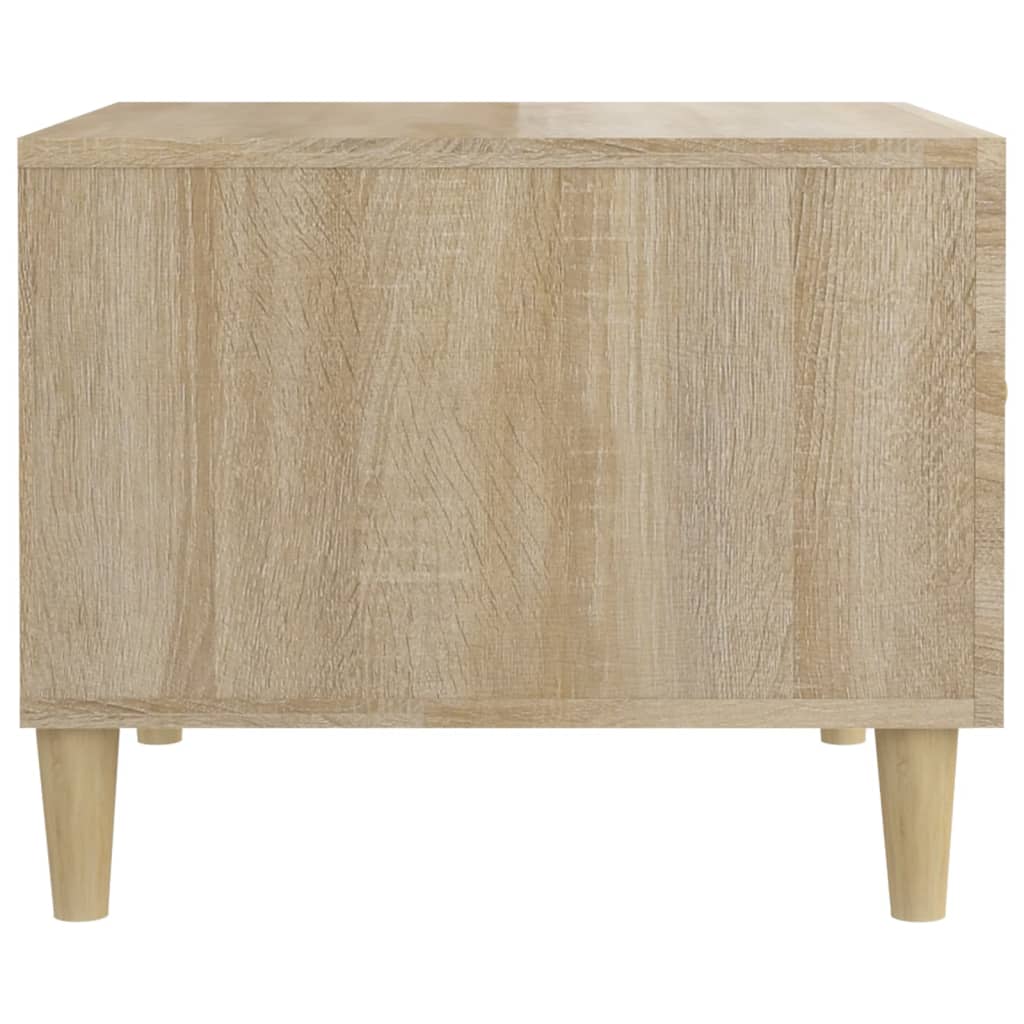 Tables basses 2 pcs chêne sonoma 50x50x40 cm bois d'ingénierie - XIOS