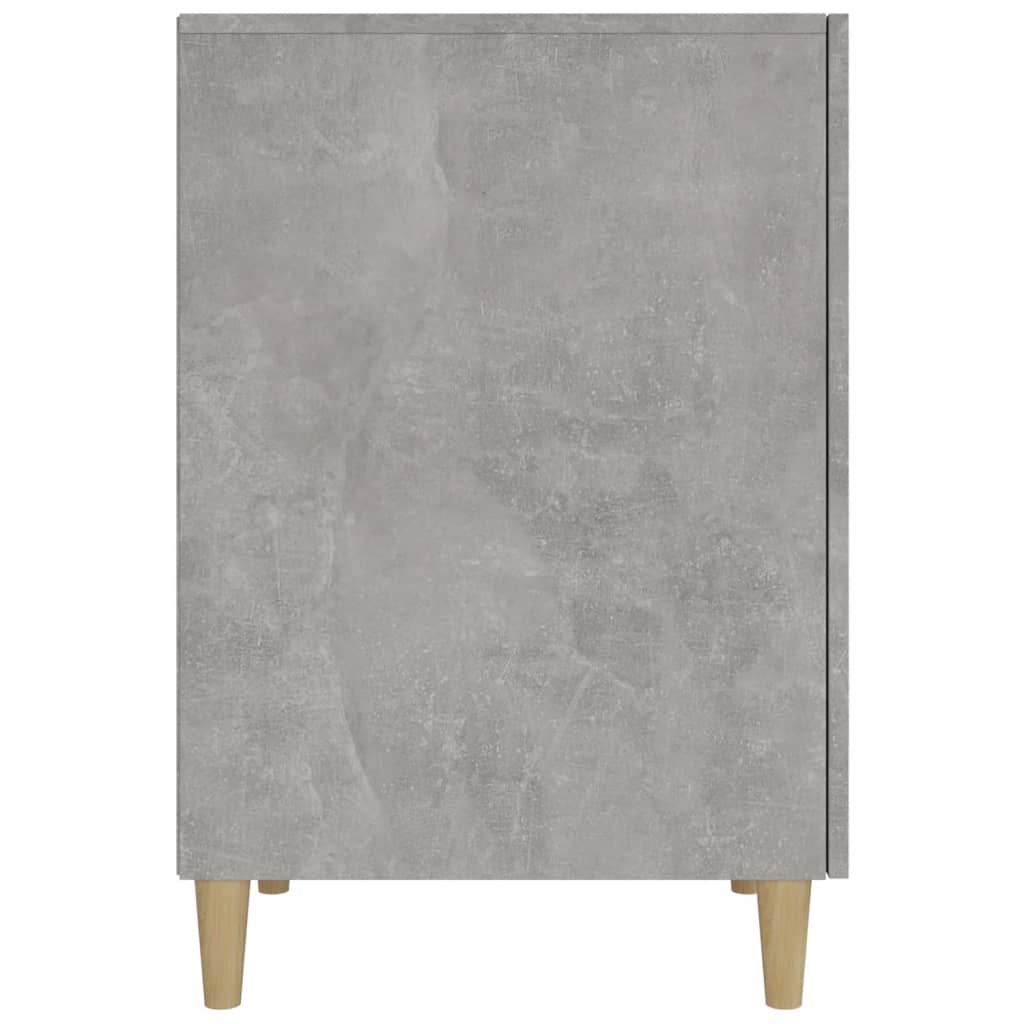 Bureau Gris béton 140x50x75 cm Bois d'ingénierie Bureaux vidaXL