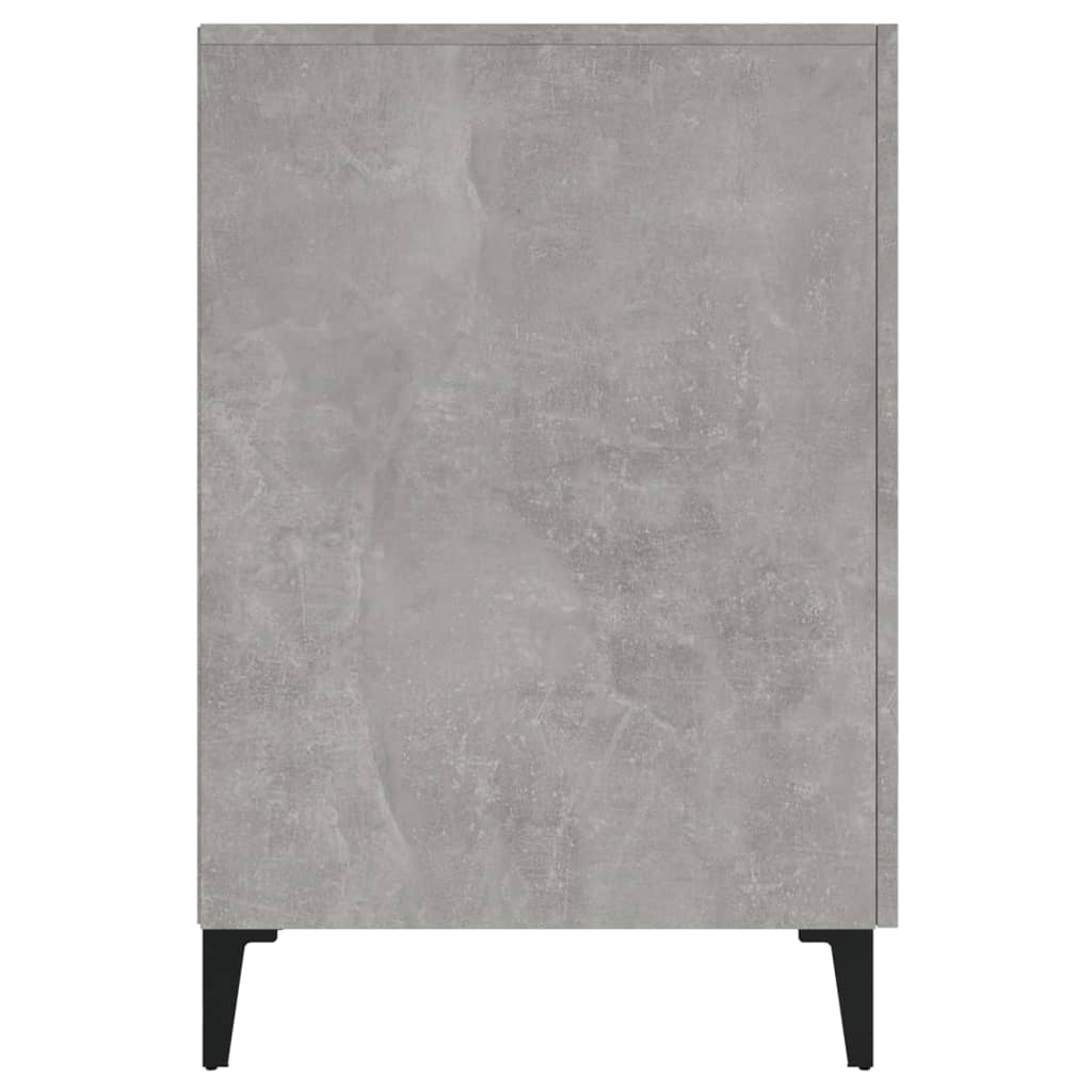 Bureau Gris béton 140x50x75 cm Bois d'ingénierie - XIOS