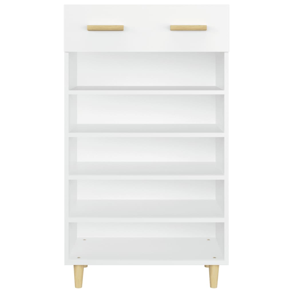 Armoire à chaussures Blanc 60x35x105 cm Bois d'ingénierie - XIOS