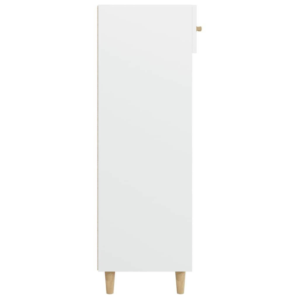 Armoire à chaussures Blanc 60x35x105 cm Bois d'ingénierie - XIOS