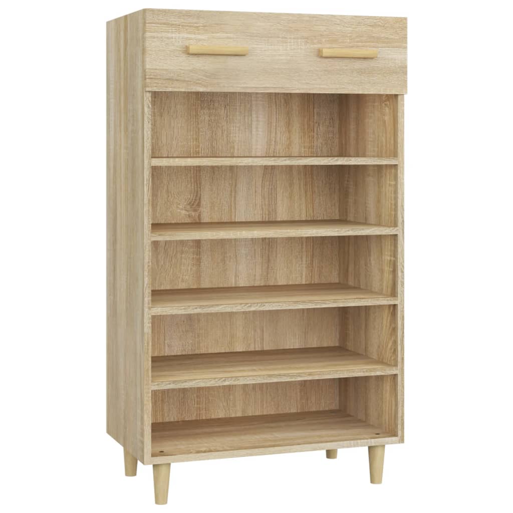 Armoire à chaussures Chêne sonoma 60x35x105cm Bois d'ingénierie - XIOS