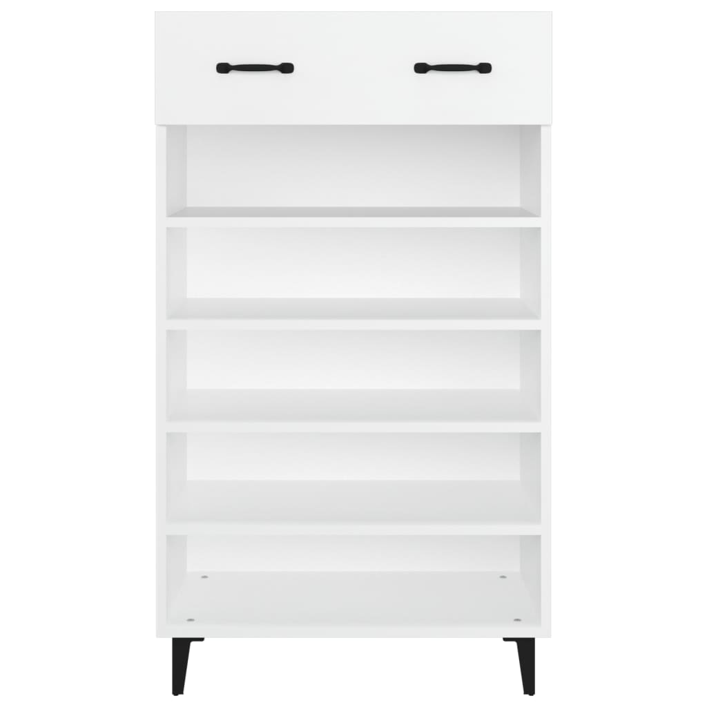 Armoire à chaussures Blanc 60x35x105 cm Bois d'ingénierie - XIOS