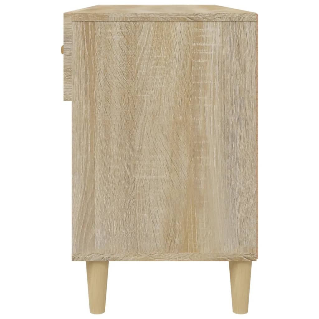 Armoire à chaussures Chêne sonoma 102x35x55cm Bois d'ingénierie - XIOS