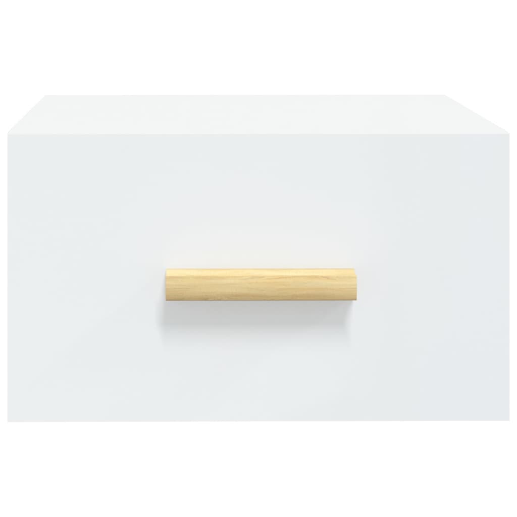 Tables de chevet murales 2 pcs blanc 35x35x20 cm - XIOS