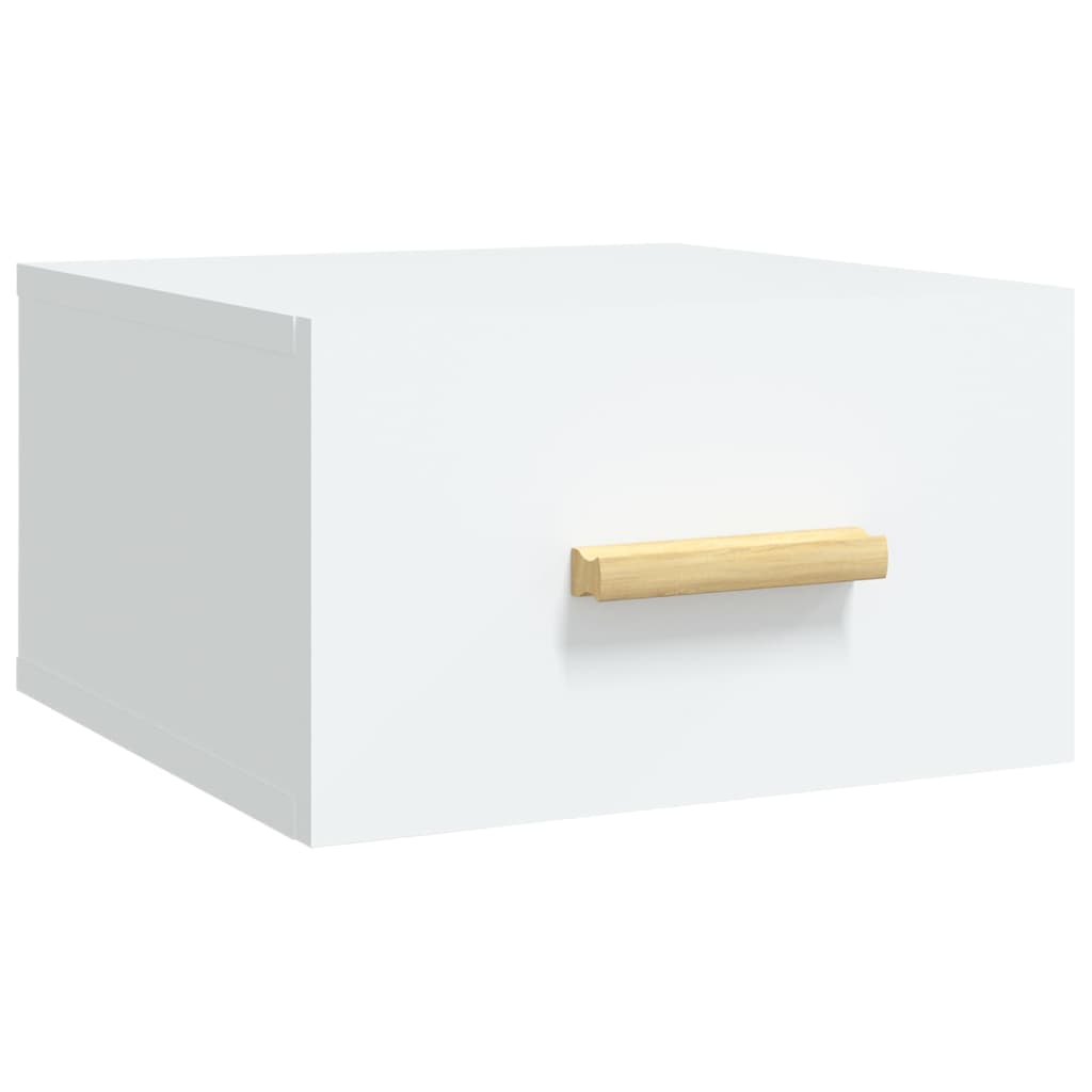 Tables de chevet murales 2 pcs blanc 35x35x20 cm - XIOS