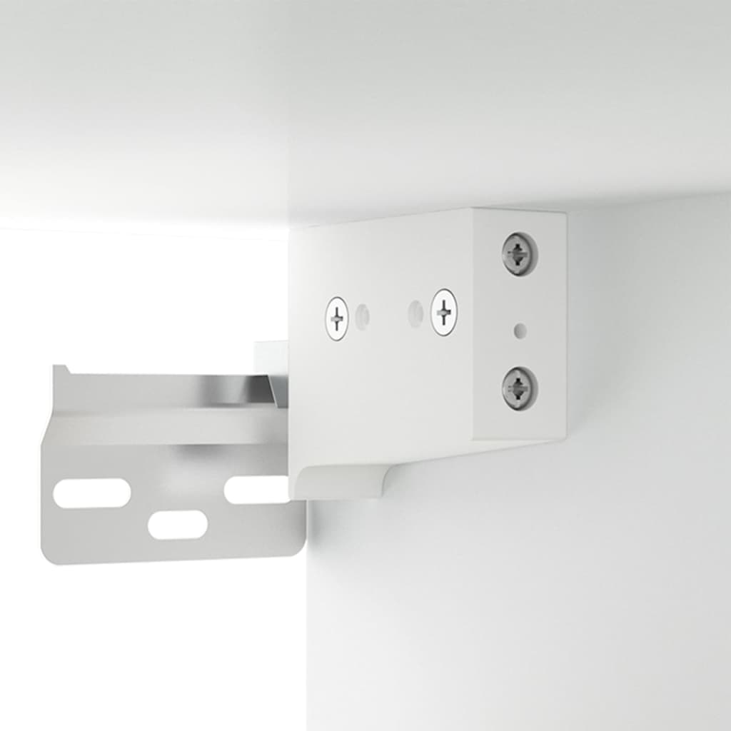 Tables de chevet murales 2 pcs blanc 35x35x20 cm - XIOS