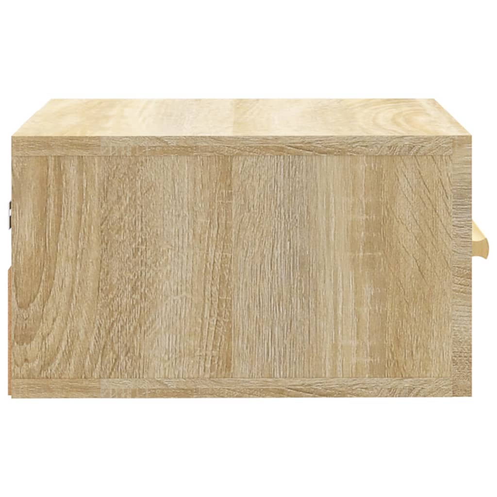 Tables de chevet murales 2 pcs chêne sonoma 35x35x20 cm - XIOS