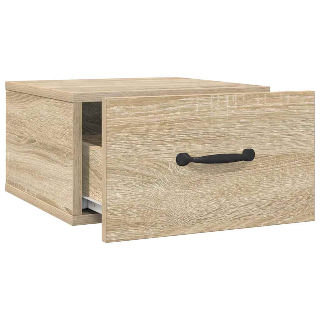 Tables de chevet murales 2 pcs Chêne sonoma 35x35x20 cm - XIOS