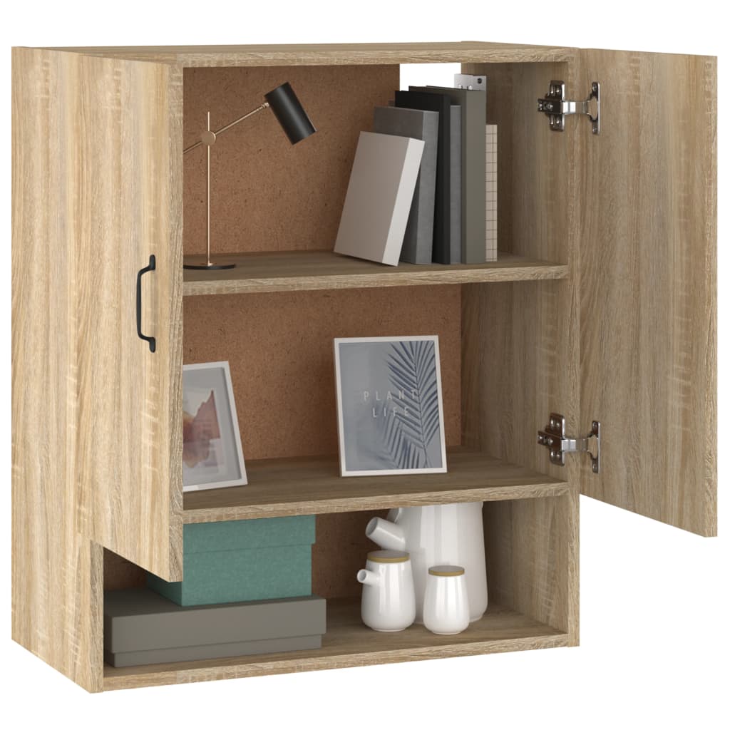 Armoire murale Chêne sonoma 60x31x70 cm Bois d'ingénierie