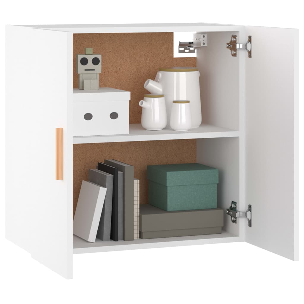 Armoire murale Blanc 60x30x60 cm Bois d'ingénierie