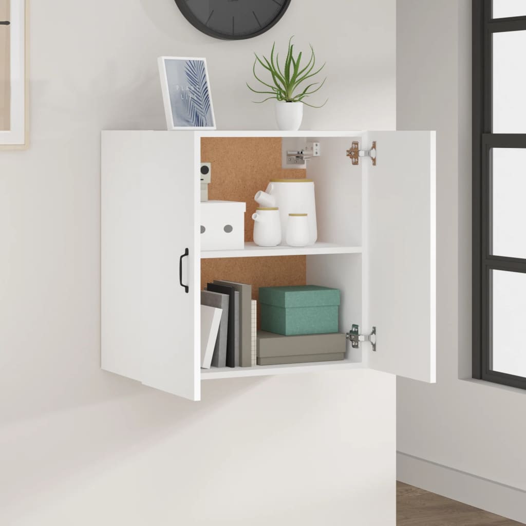 Armoire murale Blanc 60x31x60 cm Bois d'ingénierie - XIOS
