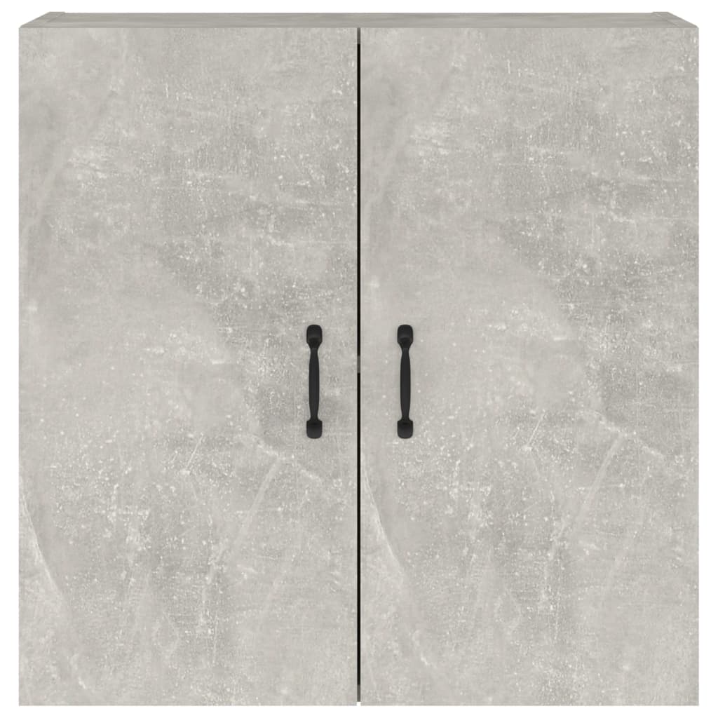 Armoire murale Gris béton 60x31x60 cm Bois d'ingénierie