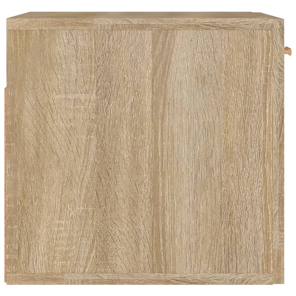Armoire murale Chêne sonoma 80x35x36,5 cm Bois d'ingénierie - XIOS