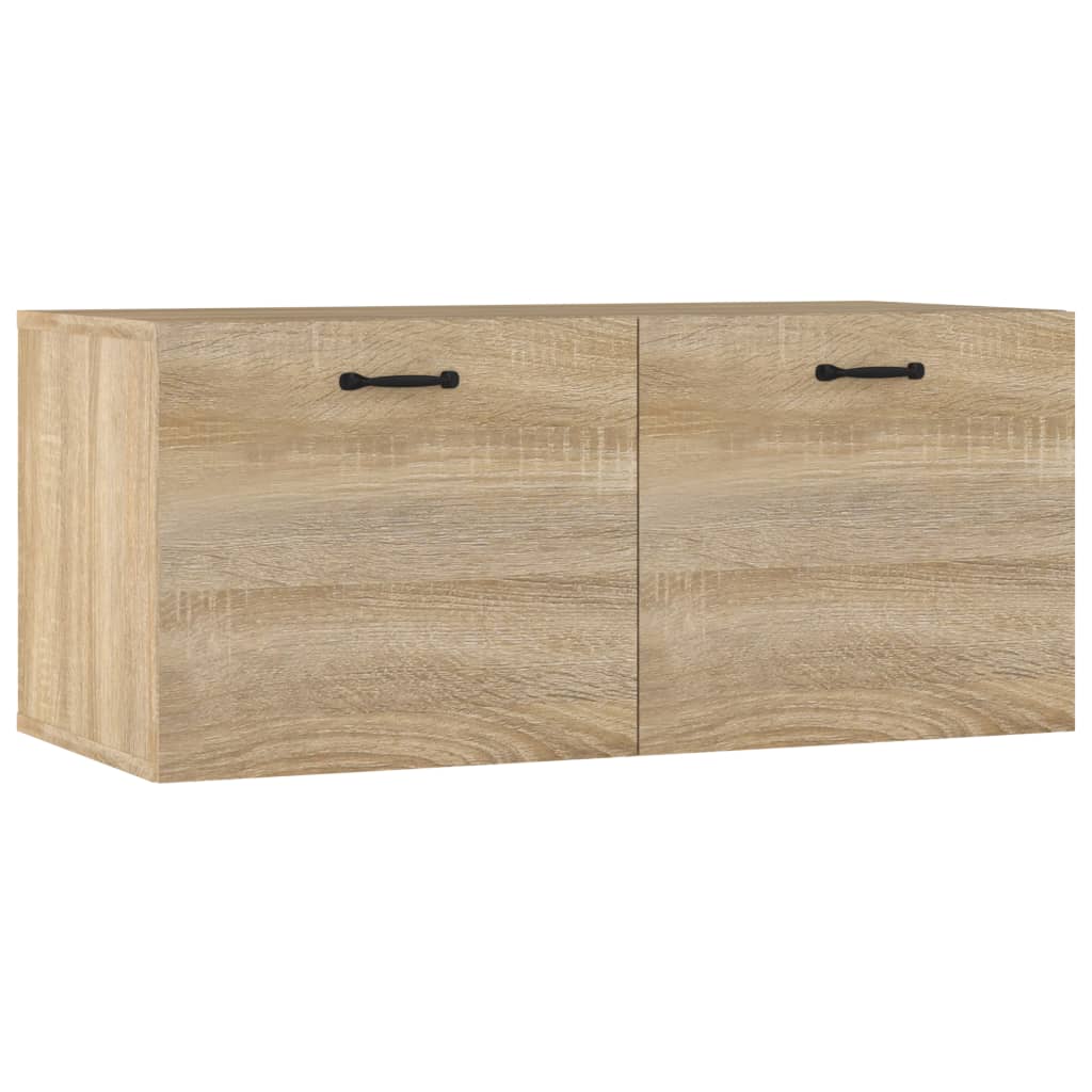 Armoire murale Chêne sonoma 80x35x36,5 cm Bois d'ingénierie - XIOS