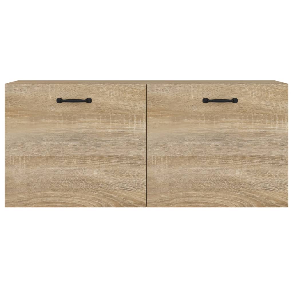 Armoire murale Chêne sonoma 80x35x36,5 cm Bois d'ingénierie - XIOS