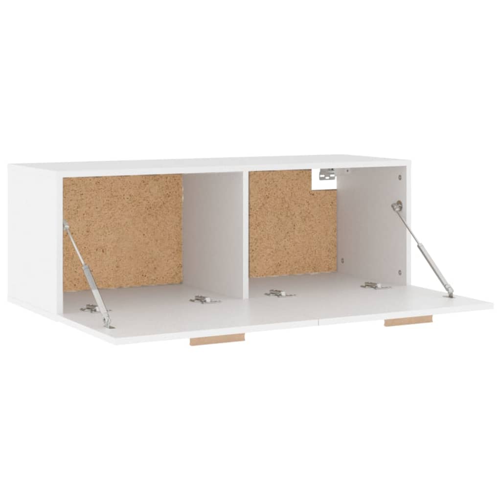 Armoire murale Blanc 100x36,5x35 cm Bois d'ingénierie - XIOS