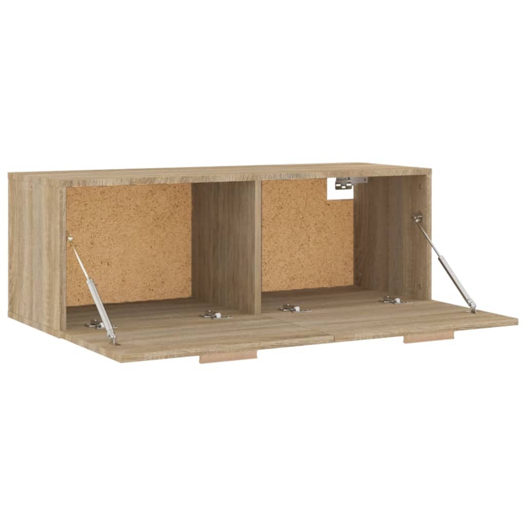 Armoire murale Chêne sonoma 100x36,5x35 cm Bois d'ingénierie - XIOS