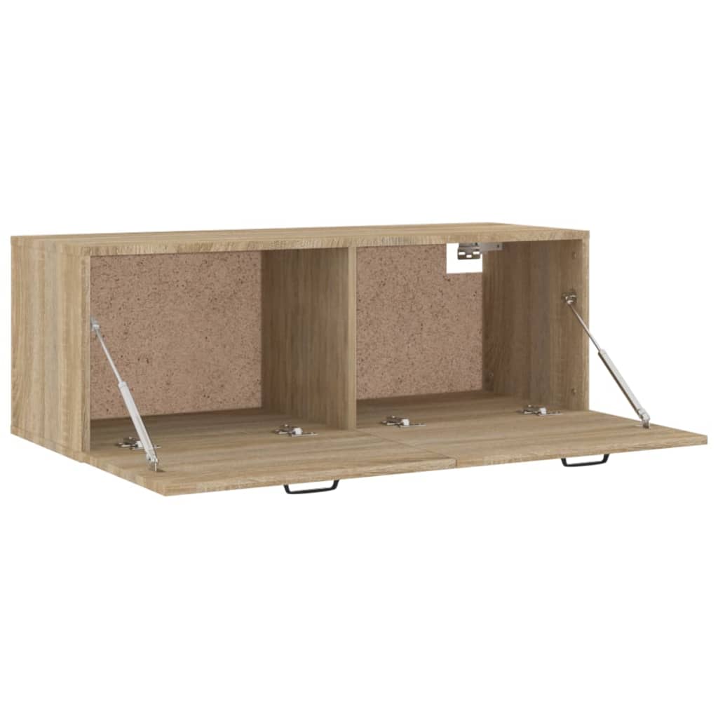 Armoire murale Chêne sonoma 100x36,5x35 cm Bois d'ingénierie - XIOS