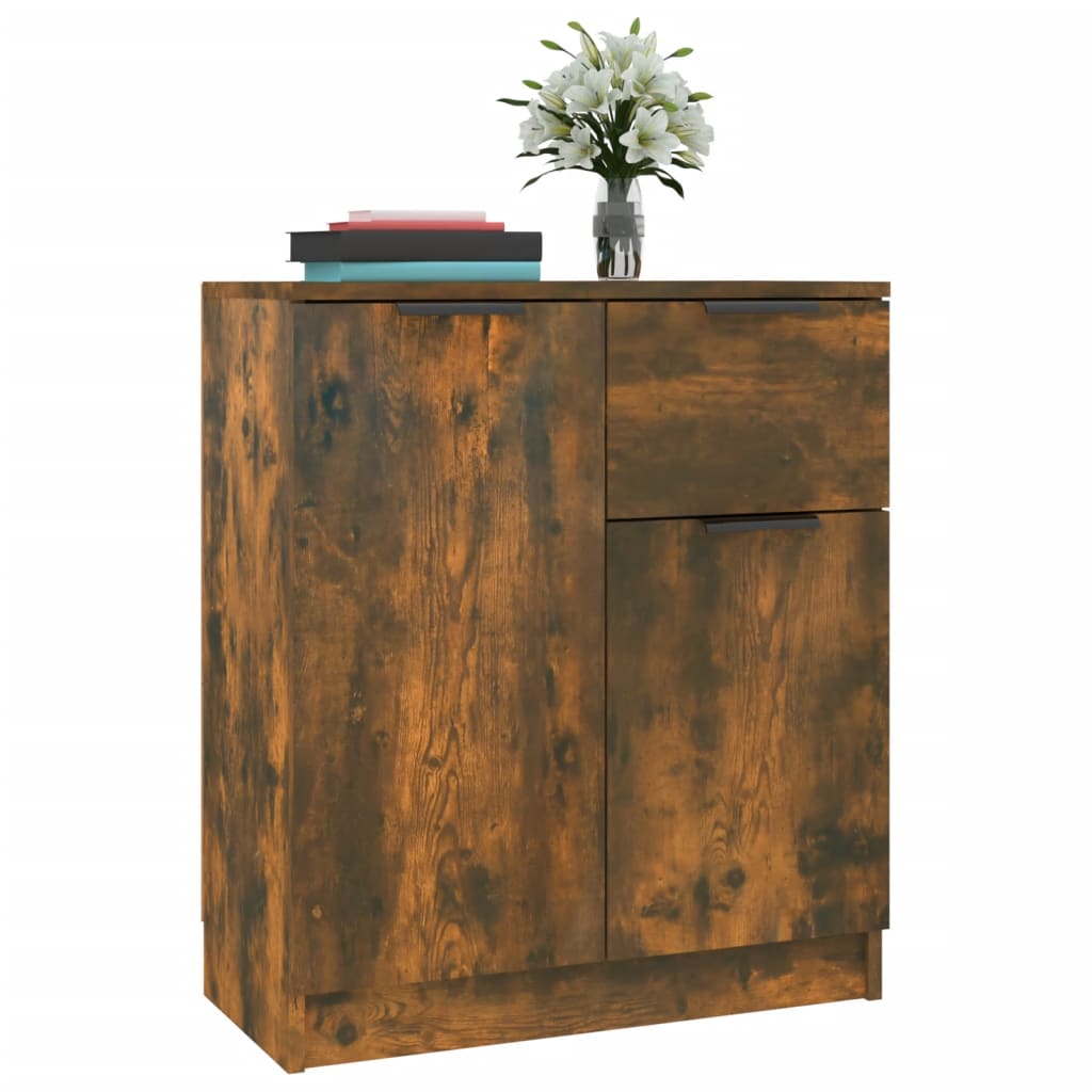 Buffet Chêne fumé 60x30x70 cm Bois d'ingénierie - XIOS