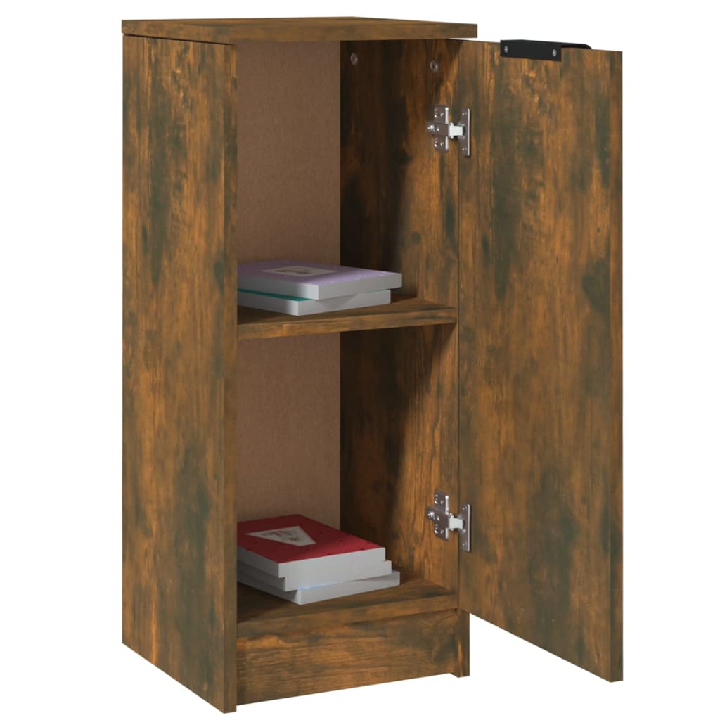 Buffets 2 pcs Chêne fumé 30x30x70 cm Bois d'ingénierie - XIOS
