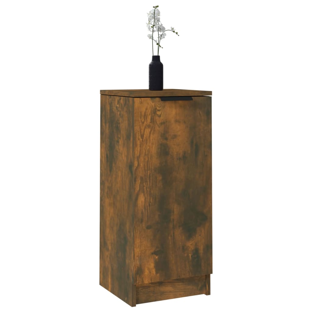 Buffets 2 pcs Chêne fumé 30x30x70 cm Bois d'ingénierie - XIOS