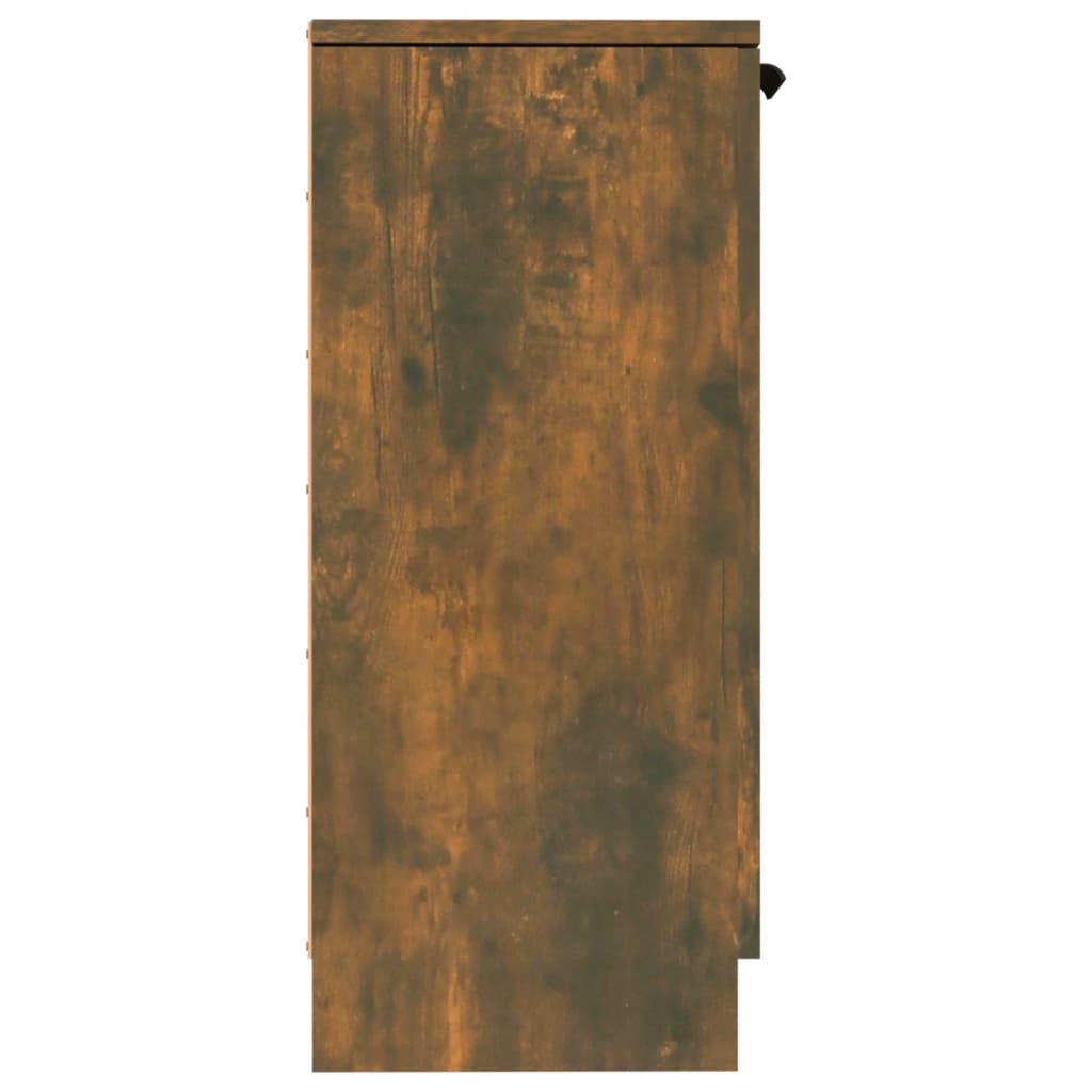 Buffets 2 pcs Chêne fumé 30x30x70 cm Bois d'ingénierie - XIOS