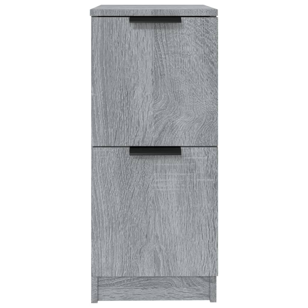 Buffets 2 pcs Sonoma gris 30x30x70 cm Bois d'ingénierie - XIOS
