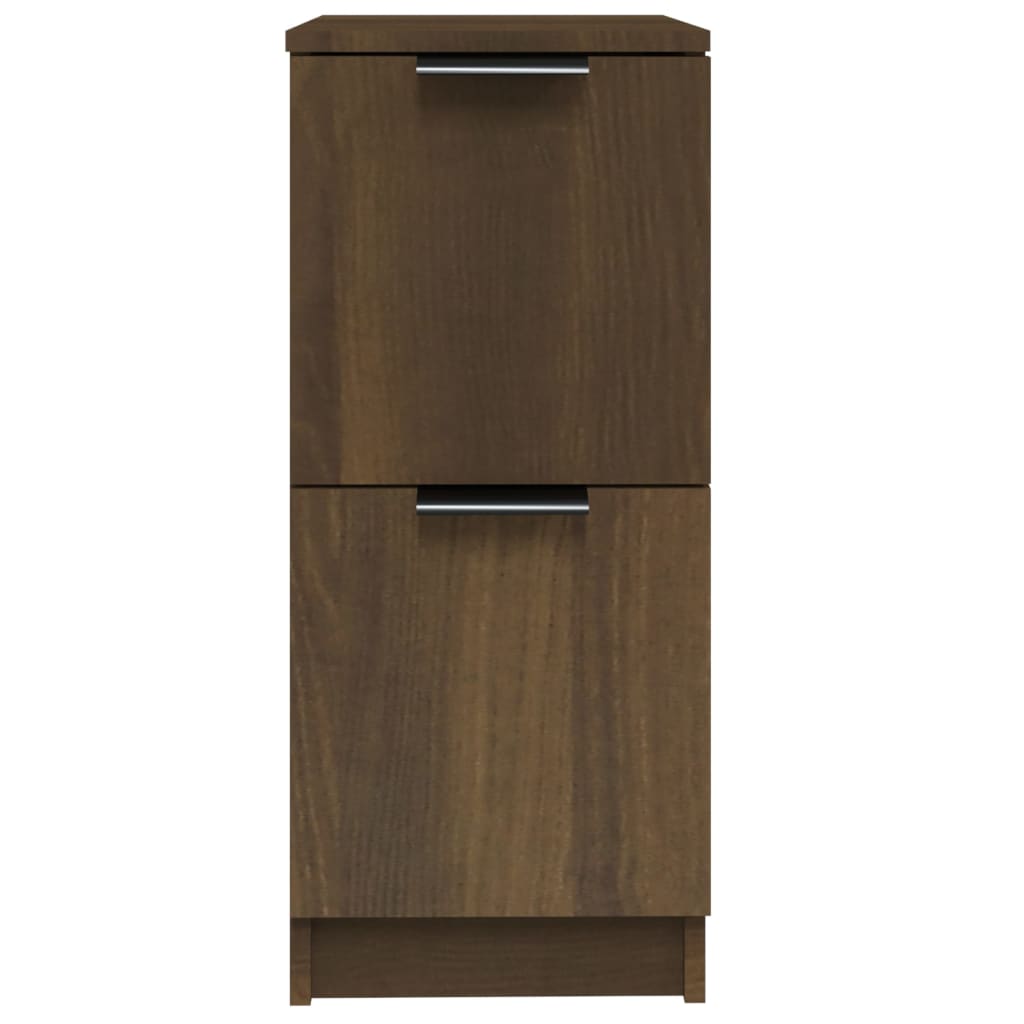 Buffet Chêne marron 30x30x70 cm Bois d'ingénierie - XIOS