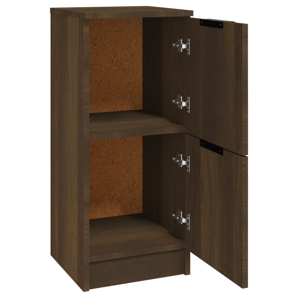 Buffet Chêne marron 30x30x70 cm Bois d'ingénierie - XIOS