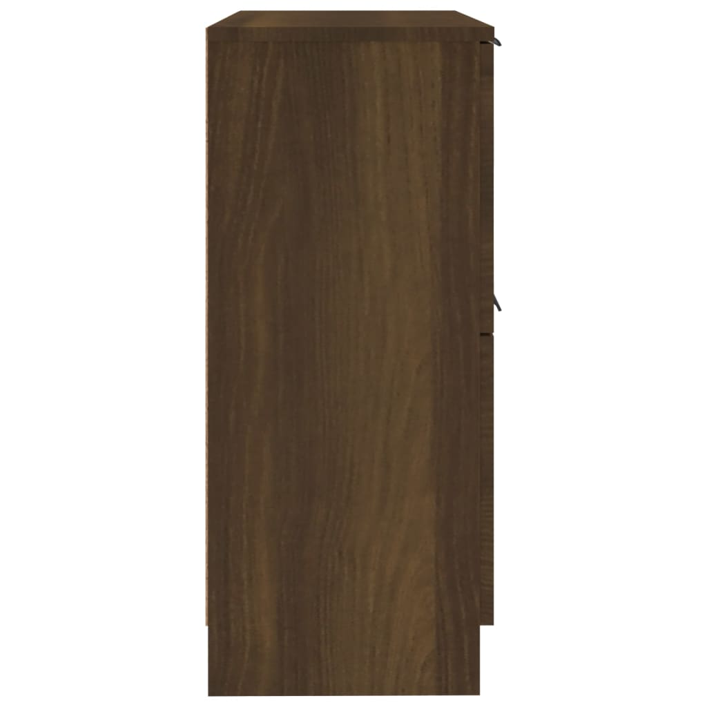 Buffet Chêne marron 30x30x70 cm Bois d'ingénierie - XIOS