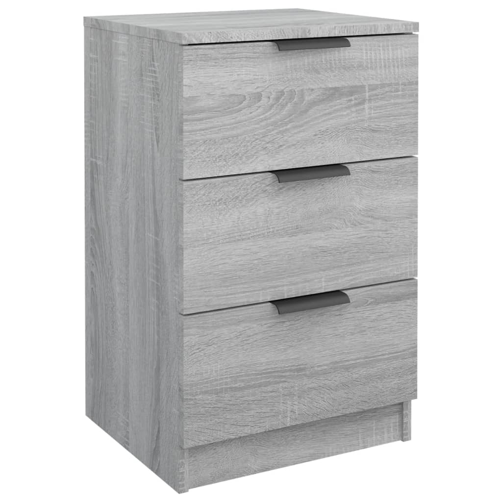 Tables de chevet 2 pcs Sonoma gris 40x36x65 cm - XIOS