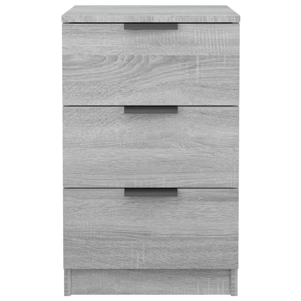 Tables de chevet 2 pcs Sonoma gris 40x36x65 cm - XIOS