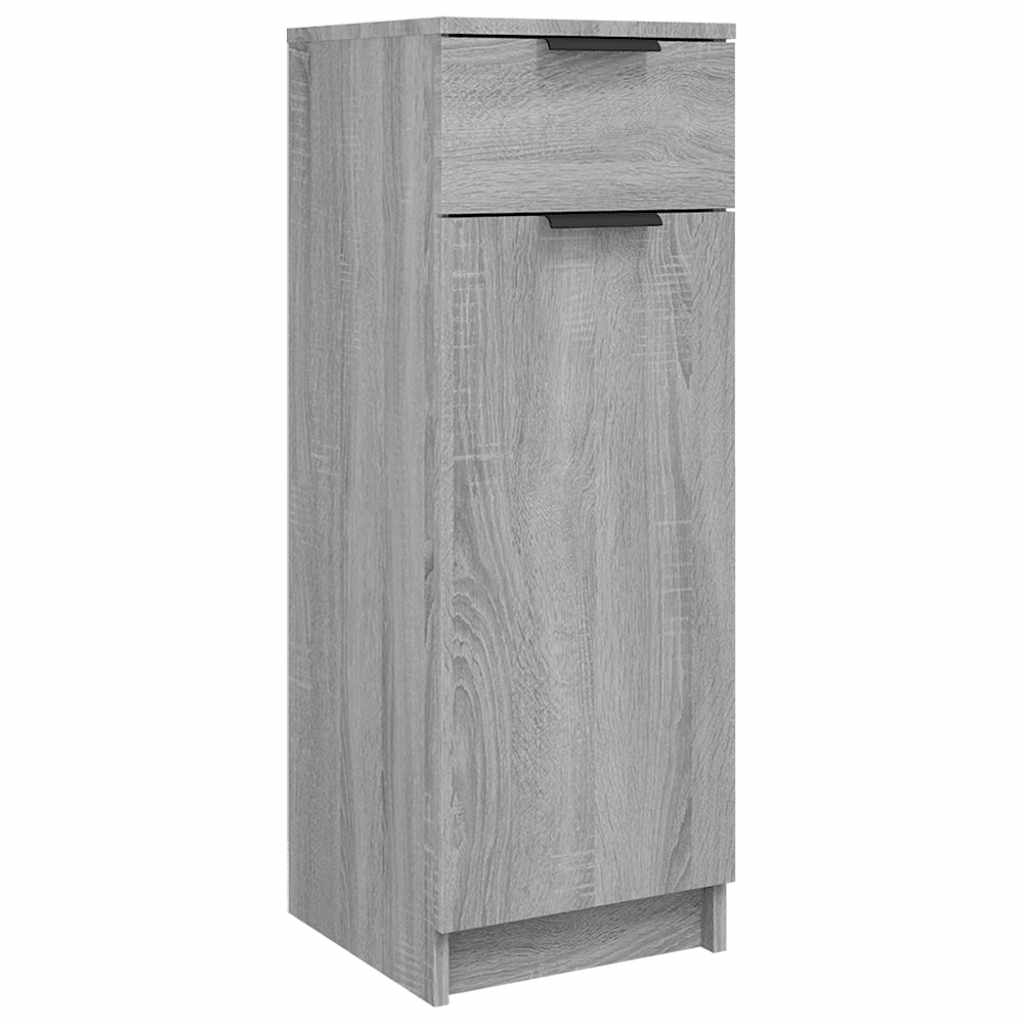 Armoire de bain Sonoma gris 32x34x90 cm Bois d'ingénierie - XIOS