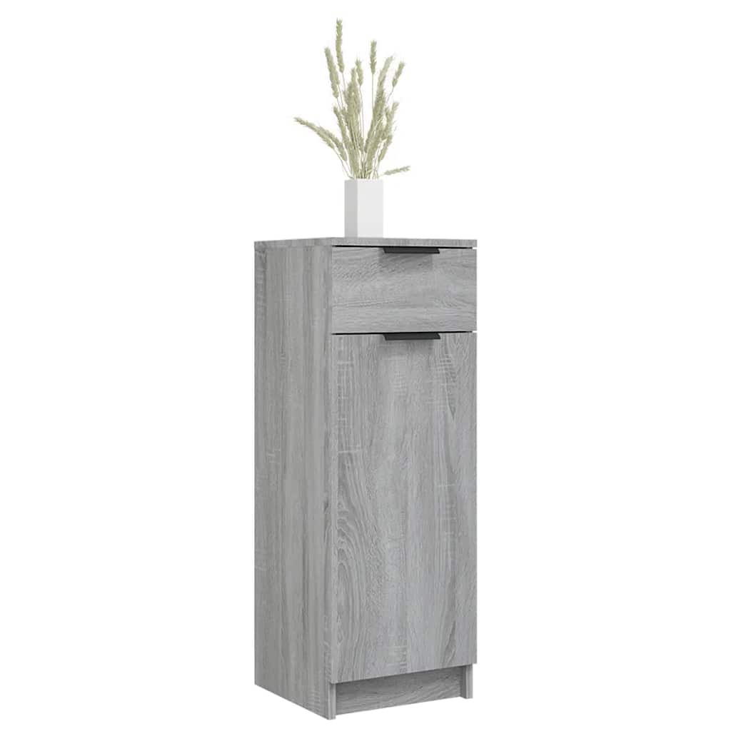 Armoire de bain Sonoma gris 32x34x90 cm Bois d'ingénierie - XIOS