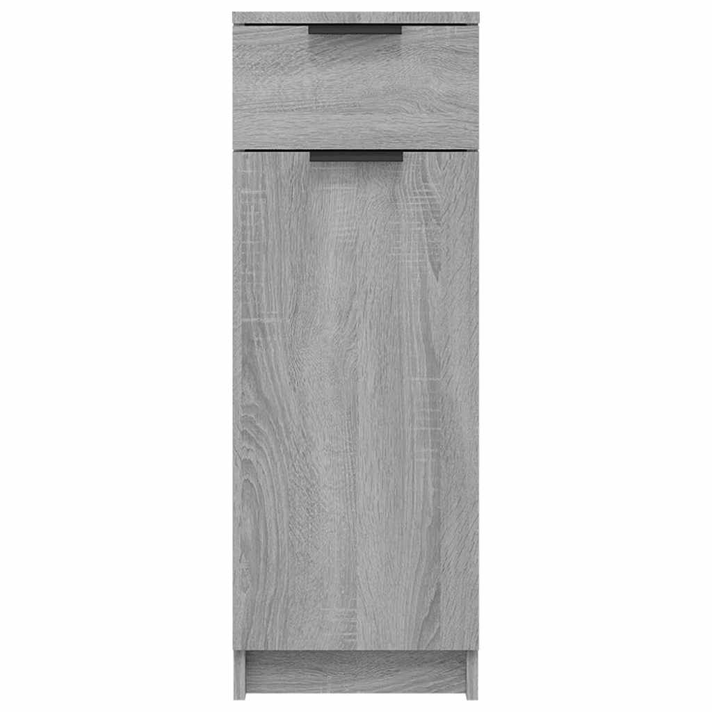 Armoire de bain Sonoma gris 32x34x90 cm Bois d'ingénierie - XIOS
