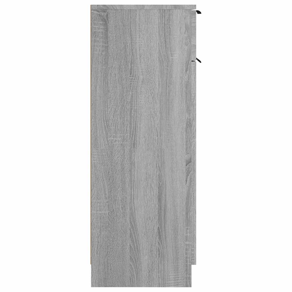 Armoire de bain Sonoma gris 32x34x90 cm Bois d'ingénierie - XIOS