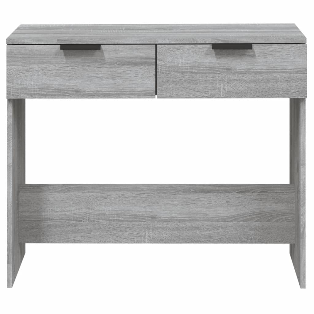 Table console Sonoma gris 90x36x75 cm Bois d'ingénierie - XIOS