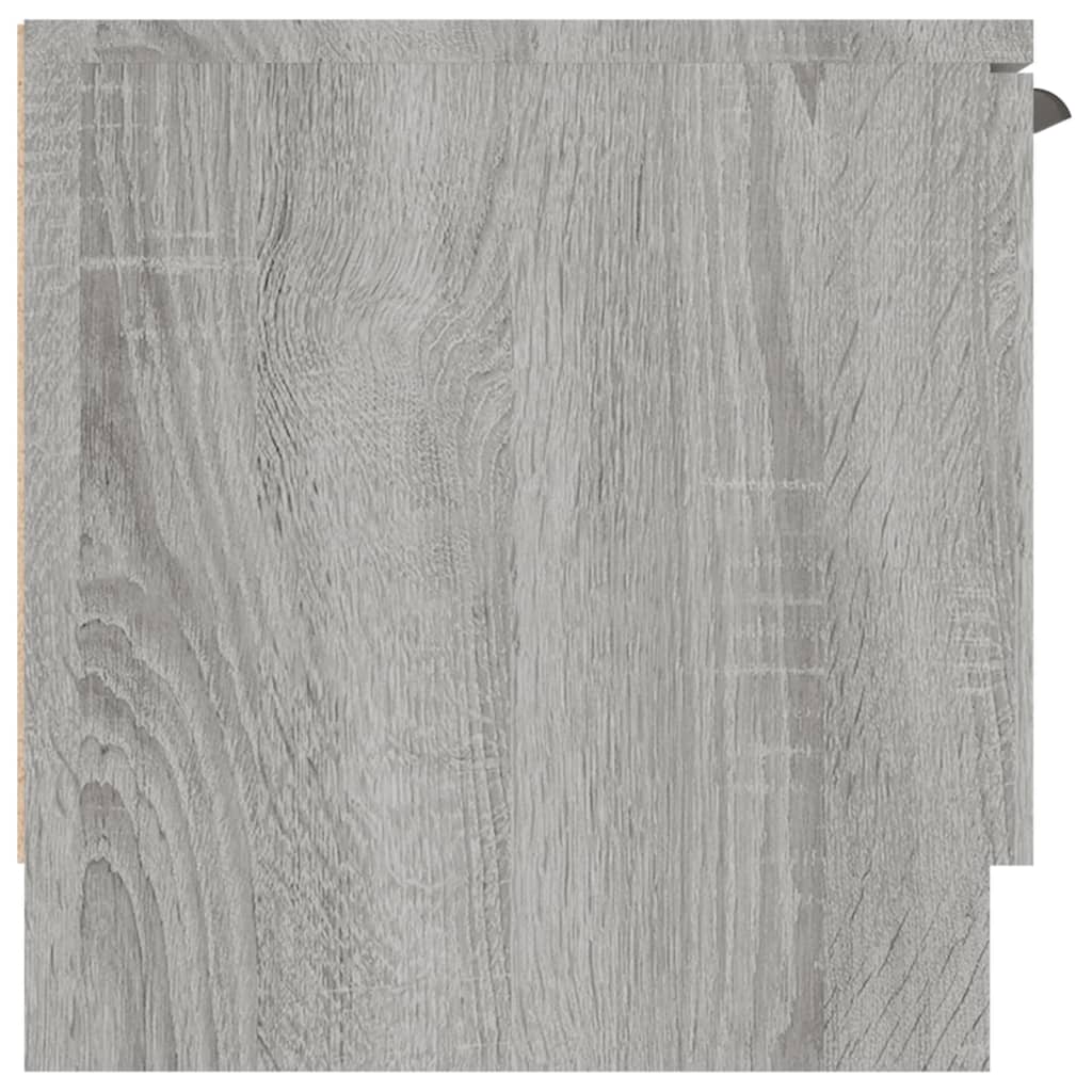 Meuble TV Sonoma gris 102x35x36,5 cm Bois d'ingénierie - XIOS