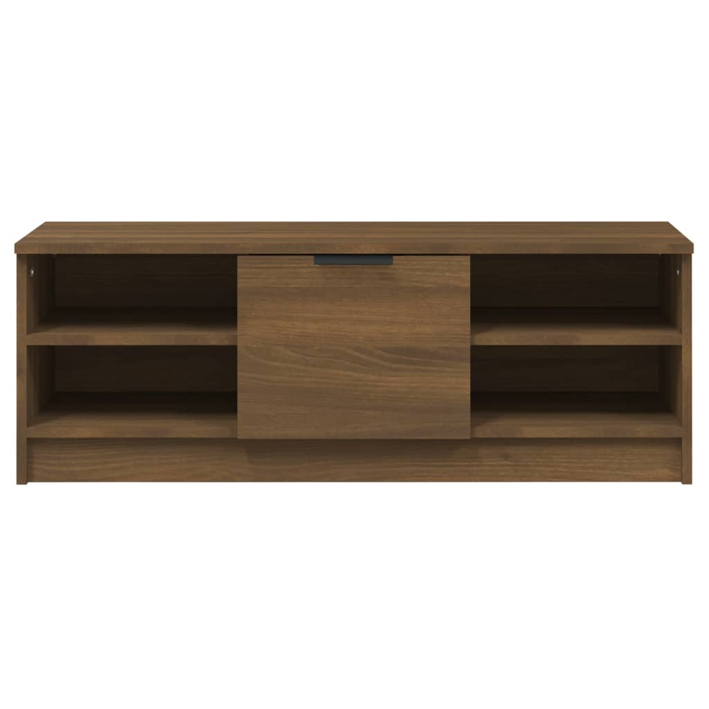 Meuble TV Chêne marron 102x35,5x36,5 cm Bois d'ingénierie Meubles TV vidaXL   